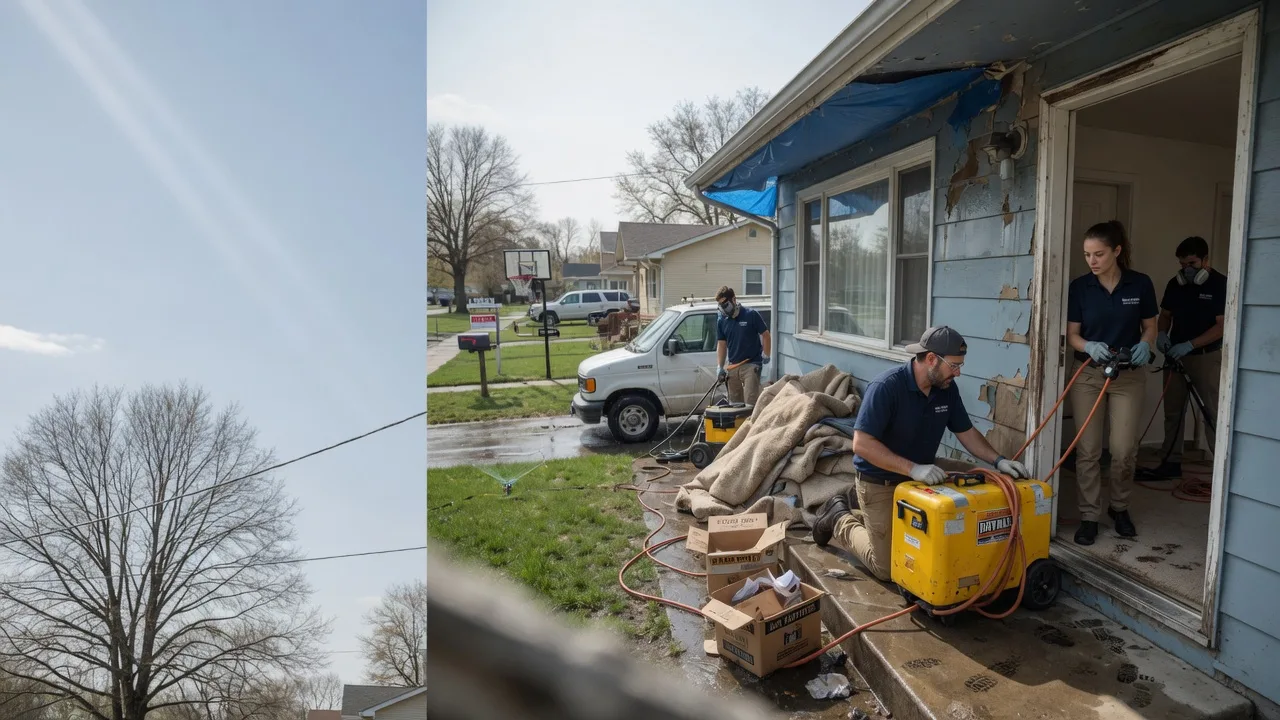 Basement Flood Cleanup in Merkel, TX near me